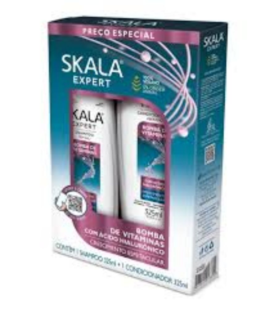 Imagen de SET SHAMPOO + ACOND SKALA ACID.HIALURONICO 200ML