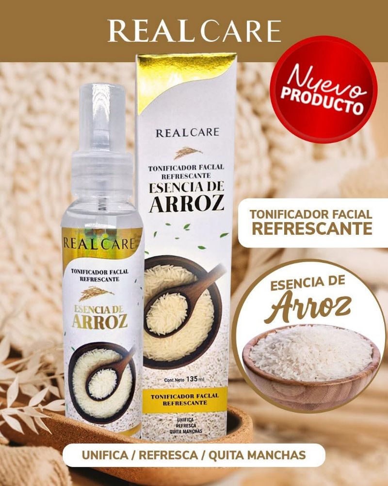 Imagen de REAL CARE MIST FACIAL ESENCIA ARROZ