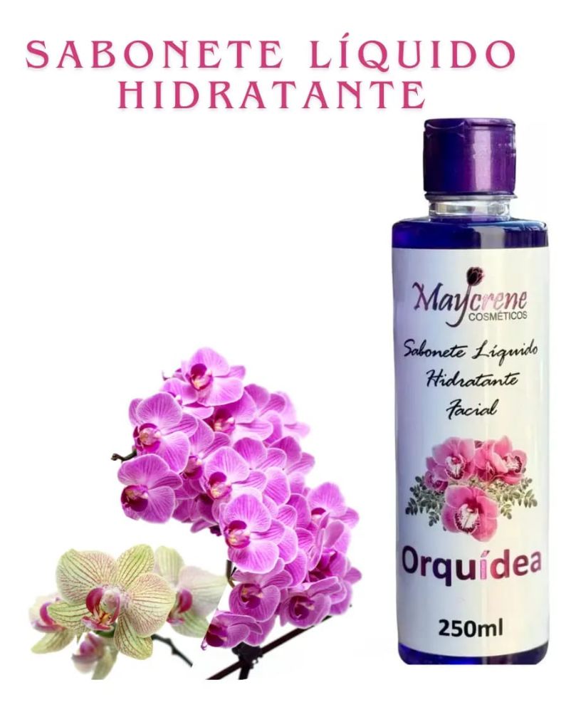 Imagen de JABON LIQUIDO FACIAL MAYCRENE ORQUIDEA 250ML