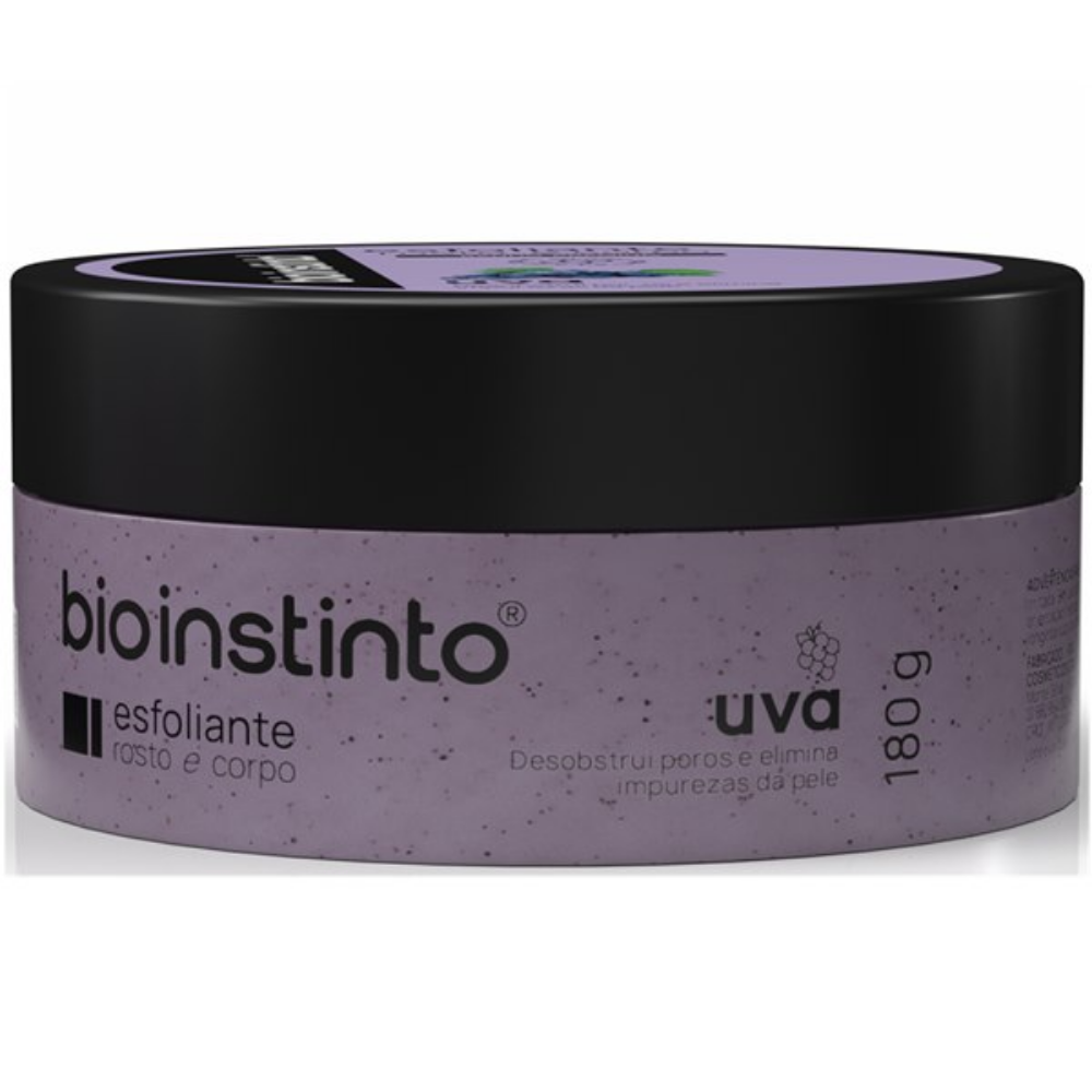 Imagen de EXFOLIANTE ROSTRO Y CUERPO BIOINSTINTO UVA 180G
