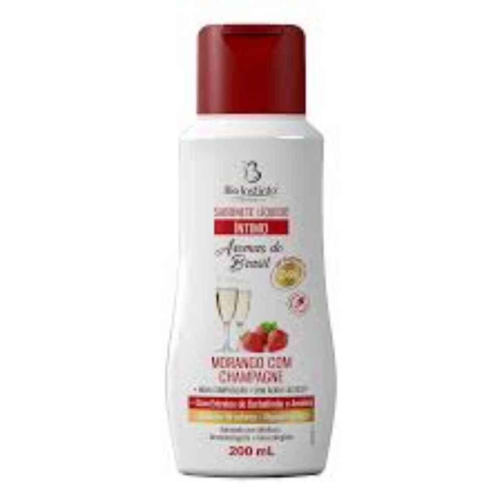 Imagen de JABON LIQ.INTIMO BIO INSTINTO MORANGO CON CHAMPAGNE 200ML