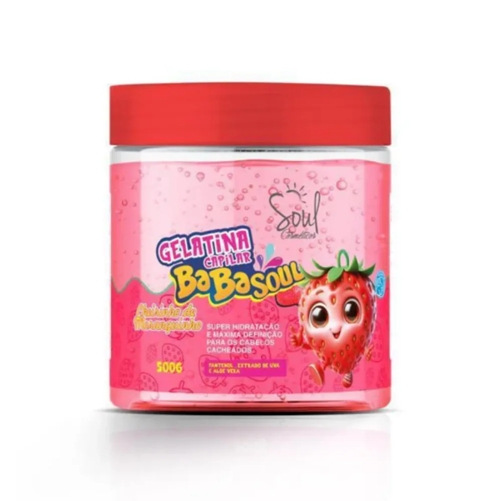 Imagen de GEL CAPILAR BABASOUL MORANGUINHO 500G