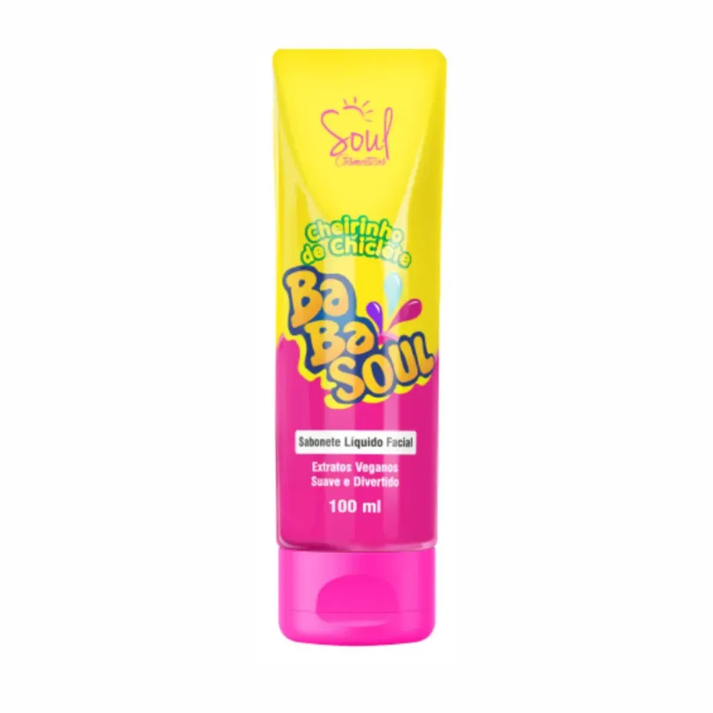 Imagen de JABON LIQ.FACIALBABASOUL CHEIRINHO CHICLETE 100ML