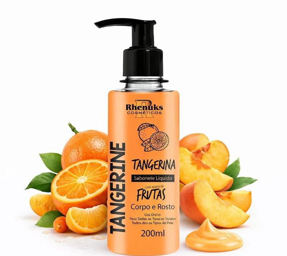 Imagen de JABON LIQ.TANGERINA RHENUKS 200ML