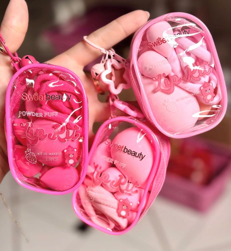 Imagen de SET ESPONJITAS 13PCS SWEET BEAUTY SET-4823