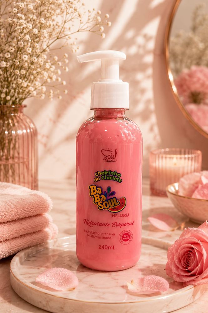 Imagen de HIDRATANTE CORPORAL BABASOUL MELANCIA 240ML