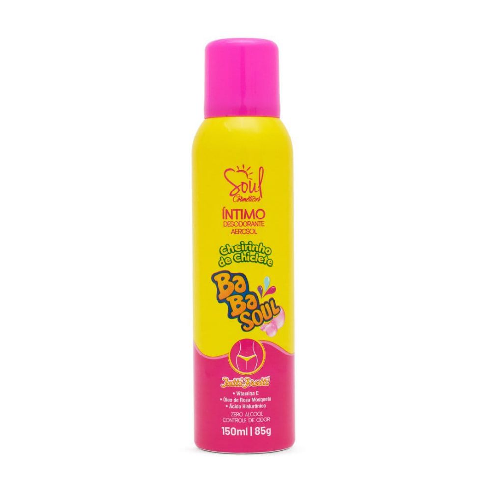 Imagen de DESOD.AEROSOL INTIMO BABASOUL TUTTI-FRUTTI 150ML