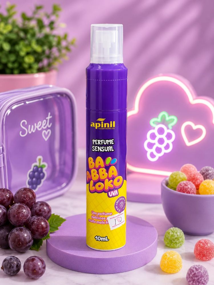 Imagen de PERFUME P/CALCINHA BABBALOKO UVA APINIL 40ML