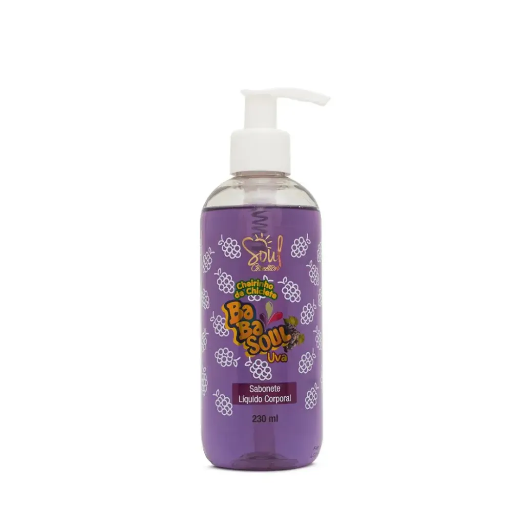Imagen de JABON LIQ.CORP BABASOUL UVA 230ML