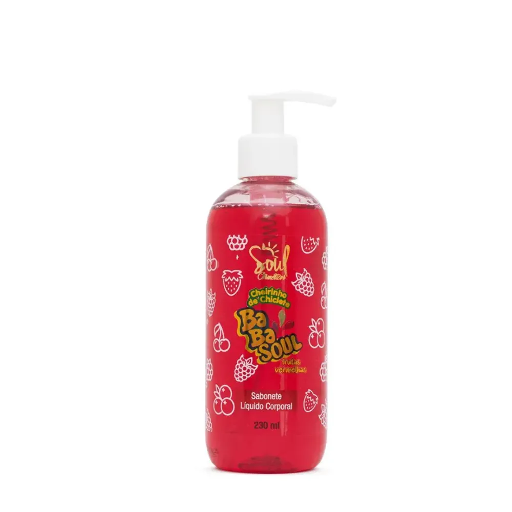 Imagen de JABON LIQ.CORP BABASOUL FRUTAS VERMELHAS 230ML
