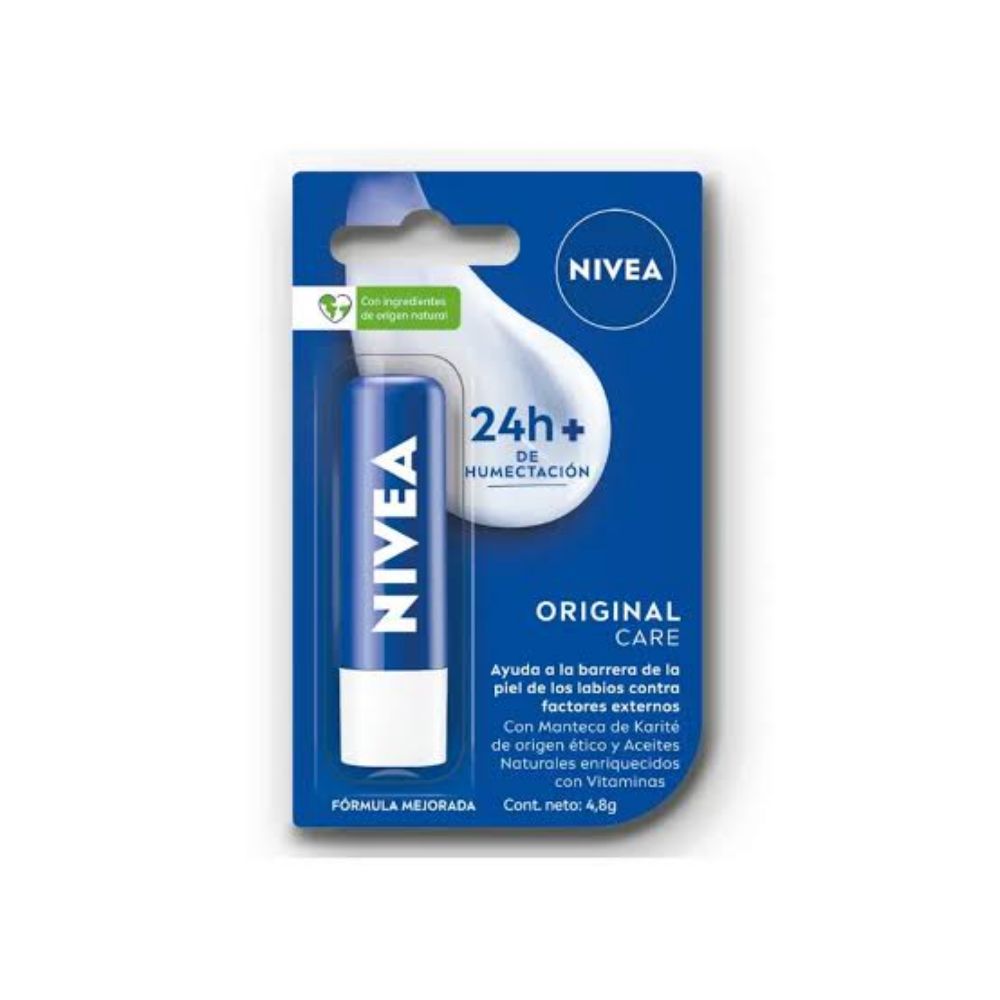 Imagen de LABIAL NIVEA ORIGINAL CARE 4.8G
