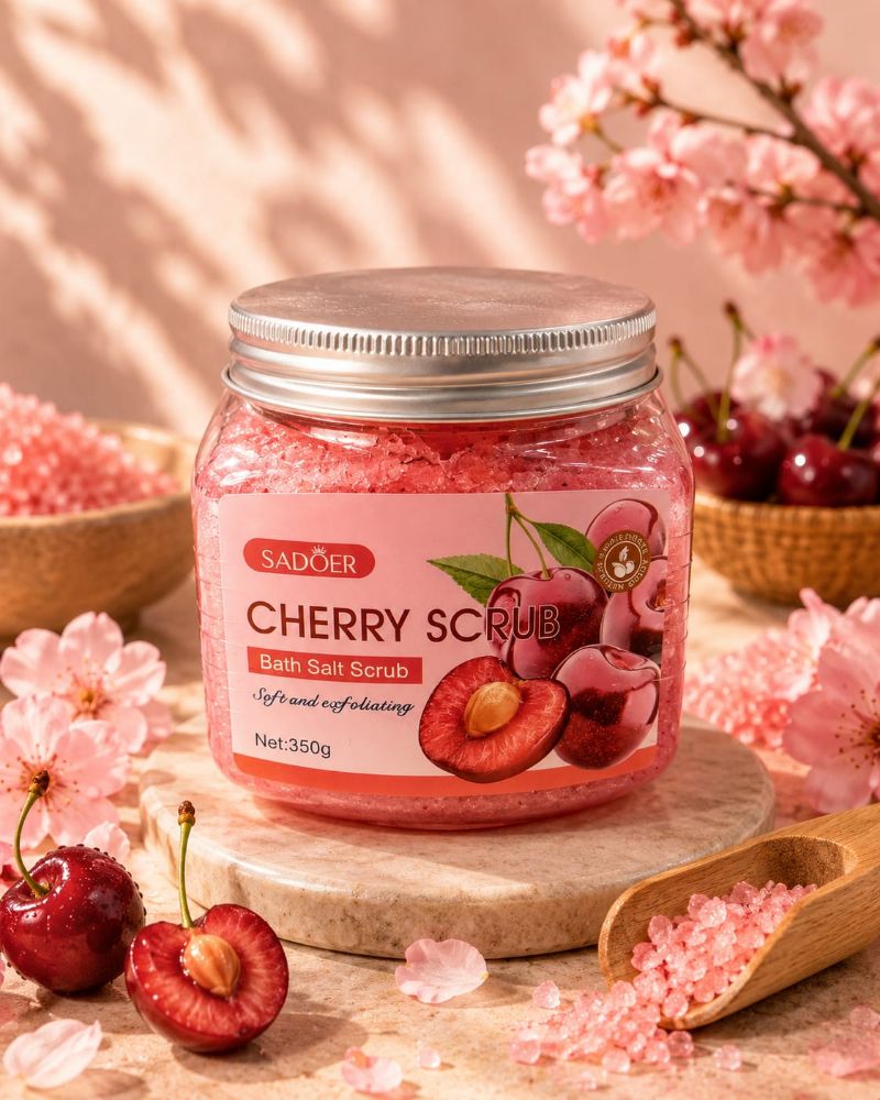 Imagen de CREMA EXFOLIANTE SADOER CHERRY SCRUB SD16072 350G