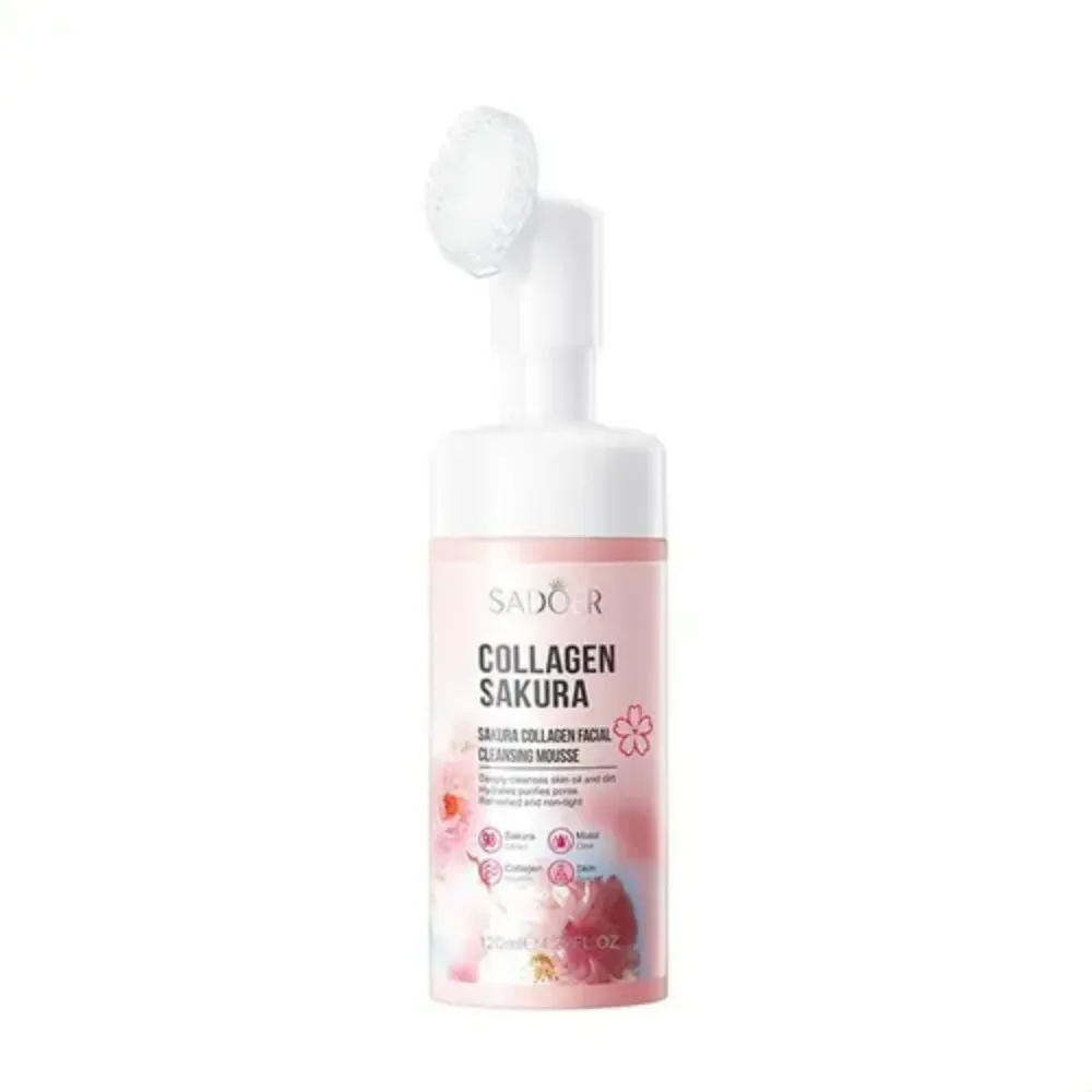 Imagen de MOUSSE LIMPIADOR FACIAL SADOER COLLAGEN SAKURA SD82961