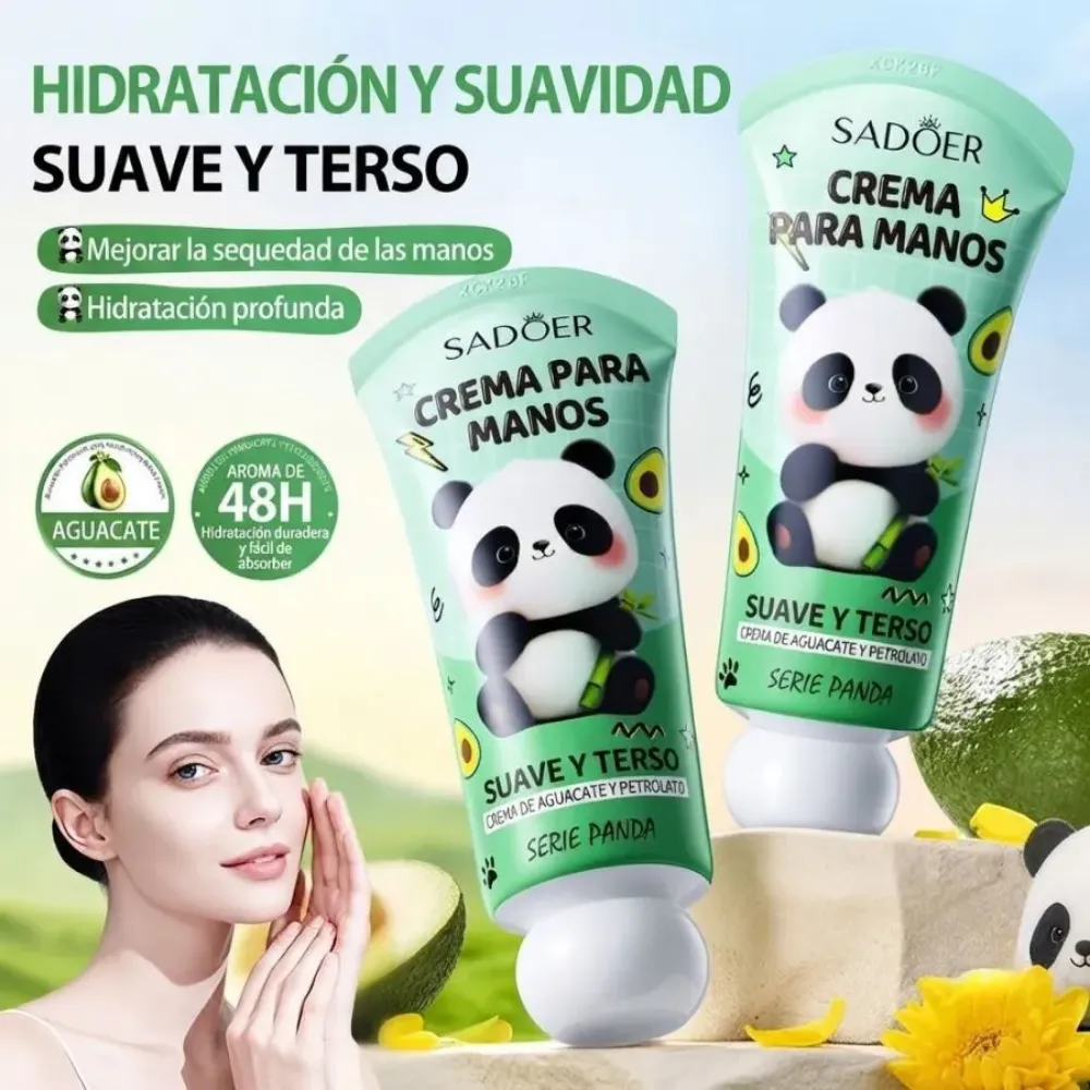 Imagen de CREMA P/ MANOS SADOER PANDA SD04332