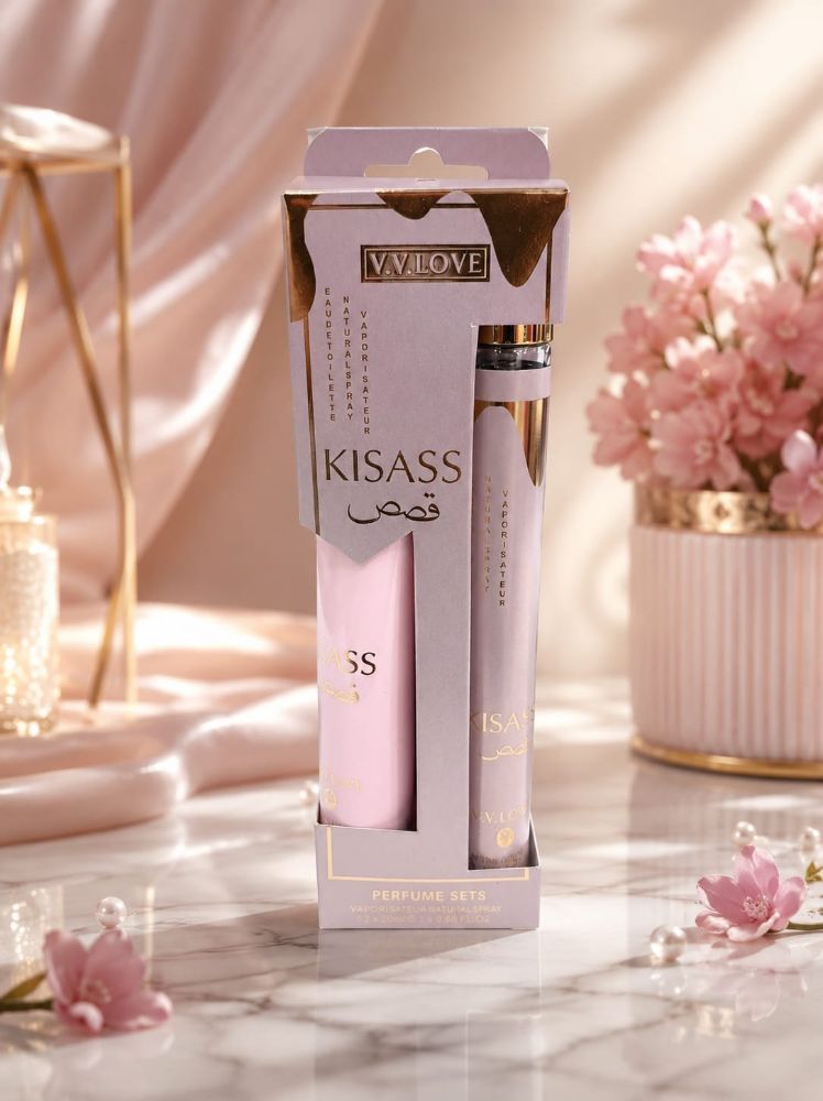 Imagen de SET PERFUME+ GEL DUCHA V.V.LOVE KISASS VL9065-N41 35ML