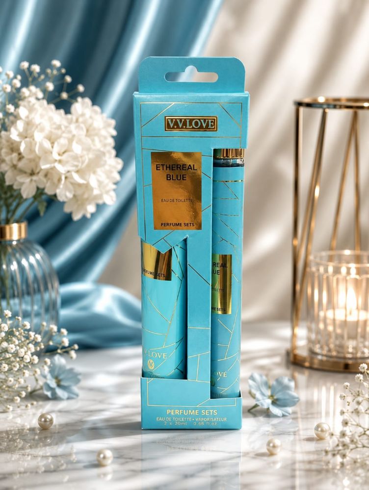 Imagen de SET PERFUME+GEL DUCHA  V.V.LOVE ETHEREAL BLUE VL9065-N36