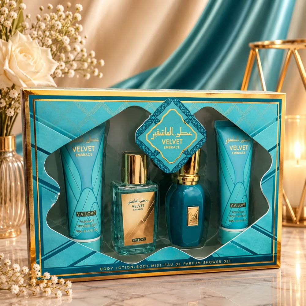 Imagen de SET 4PCS PERFUME VELVET EMBRACE V.V.LOVE VL1078