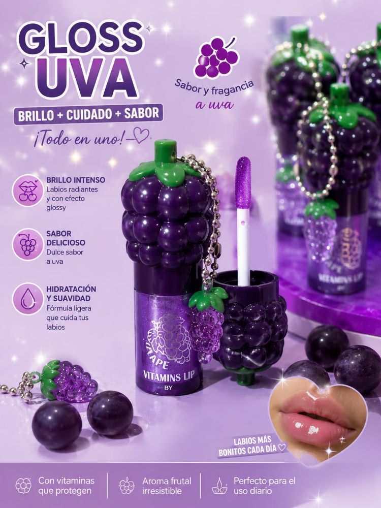 Imagen de GLOSS GRAPE UVA BILLION B80128