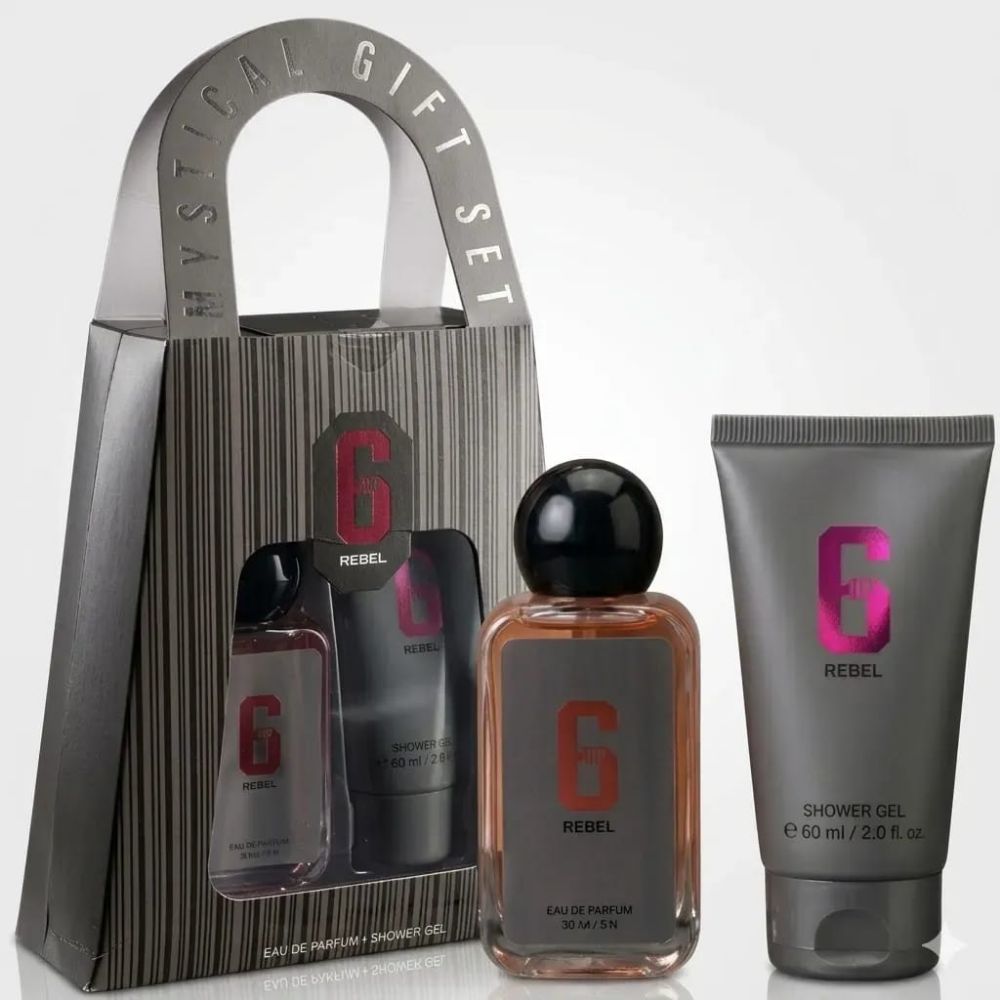 Imagen de KIT 6 REBEL PERFUME+GEL DE DUCHA MT050-22