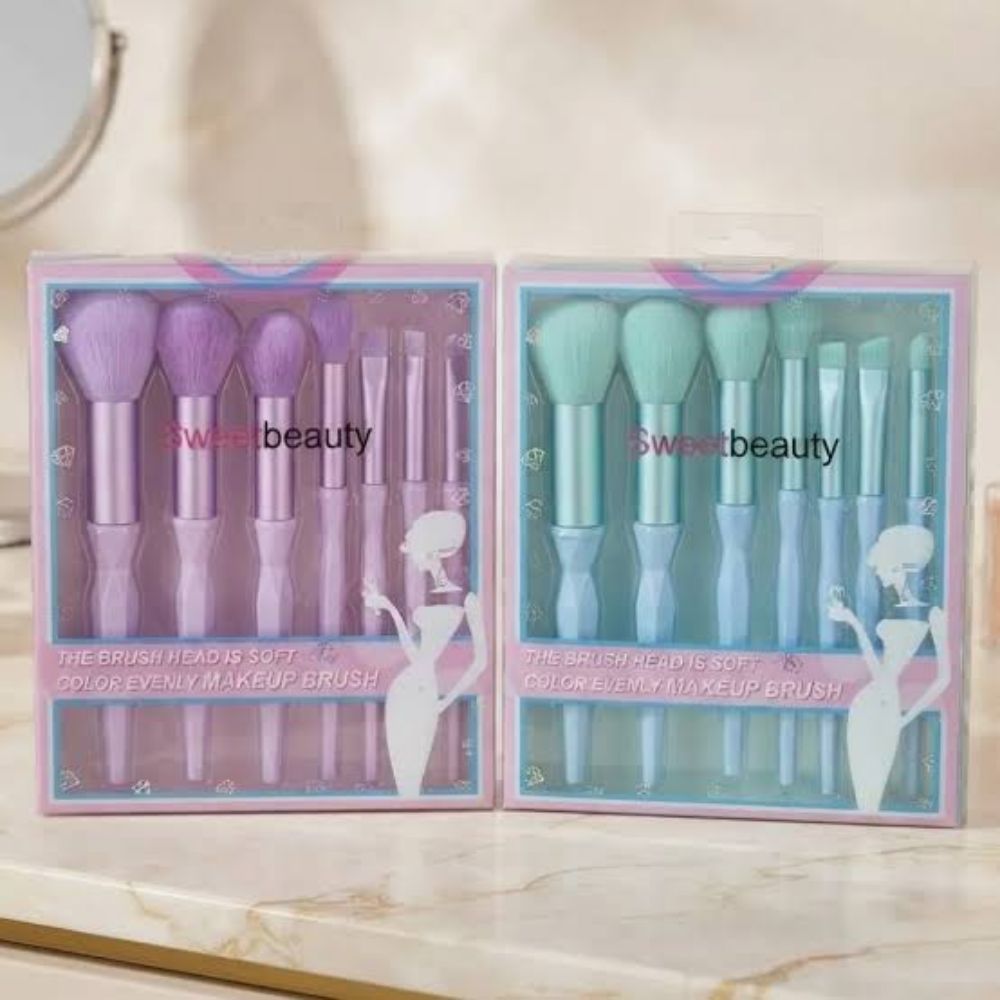 Imagen de SET DE BROCHAS 7PCS SWEET BEAUTY SZ1154