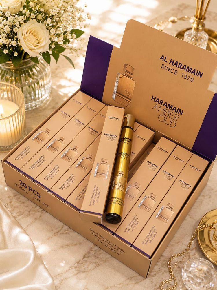 Imagen de PERFUME TUBO HARAMAIN AMBER OUD XS9898-12 35ML