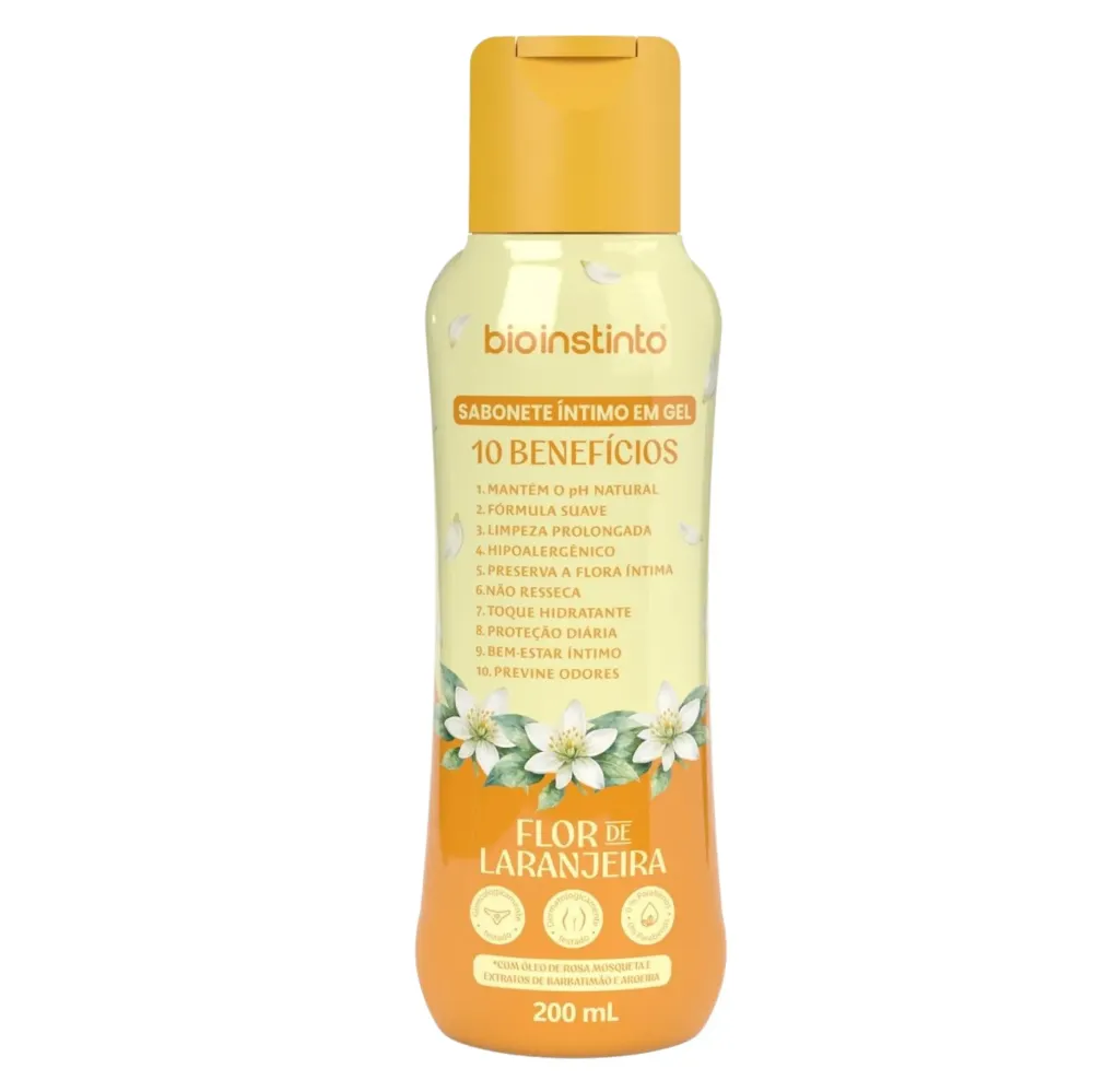 Imagen de JABON LIQ INTIMO BIO INSTINTO FLOR DE LARANJEIRA 200ML