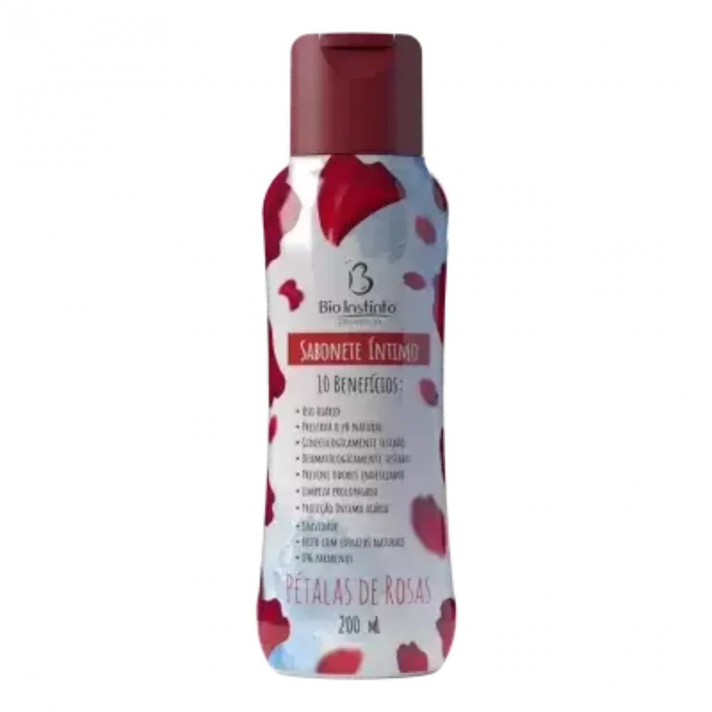 Imagen de JABON LIQ INTIMO BIO INSTINTO PETALOS DE ROSA 200ML