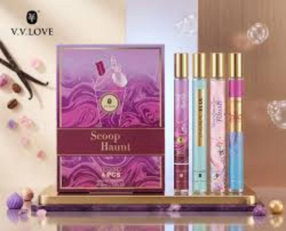 Imagen de KIT PERFUME V.V.LOVE 4PCS SCOOP HAUNT VL9054-S14