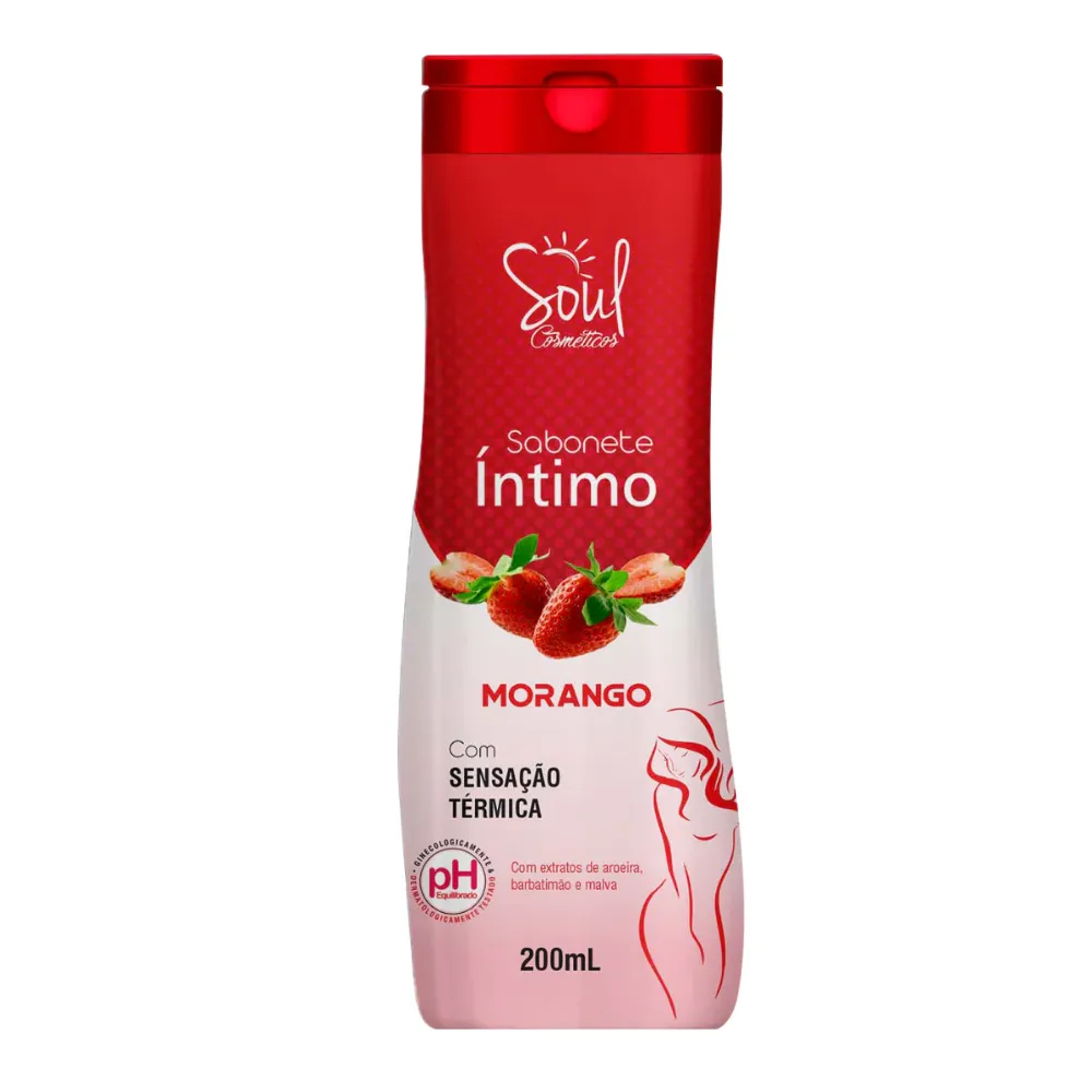 Imagen de JABON LIQ INTIMO SOUL MORANGO 200ML