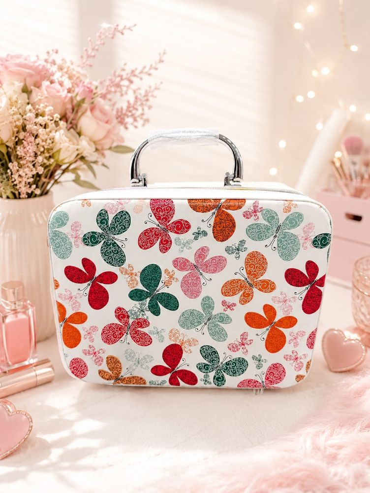 Imagen de PORTA COSMETICO DISEÑO MARIPOSA 3720-G