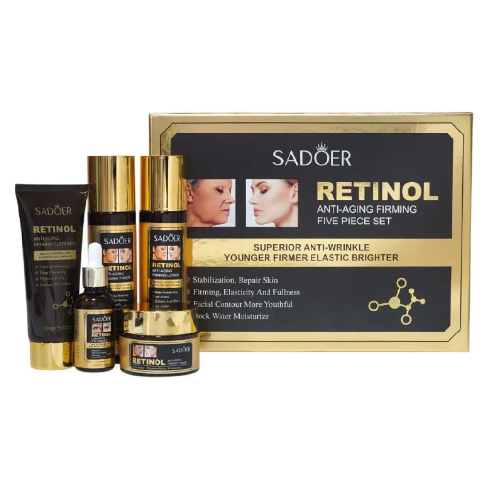Imagen de SADOER KIT FACIAL 5PCS RETINOL SD87037