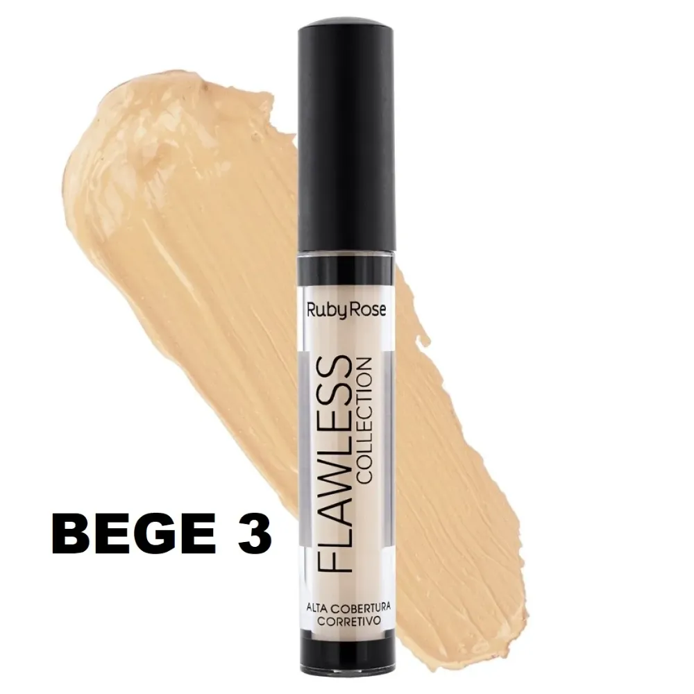 Imagen de CORRECTOR BEGE SURTIDO RUBY ROSE HB-8080-3