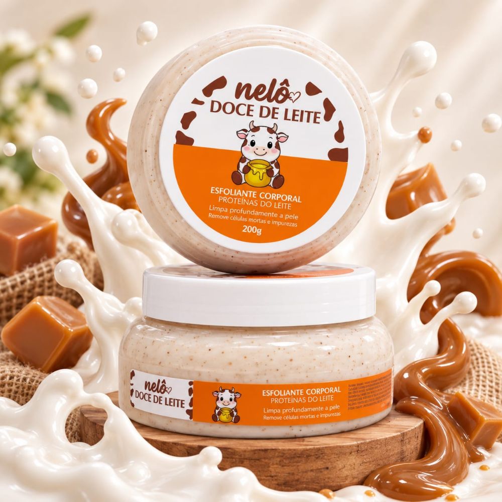 Imagen de EXFOLIANTE CORPORAL NELO DOCE DE LEITE 200G