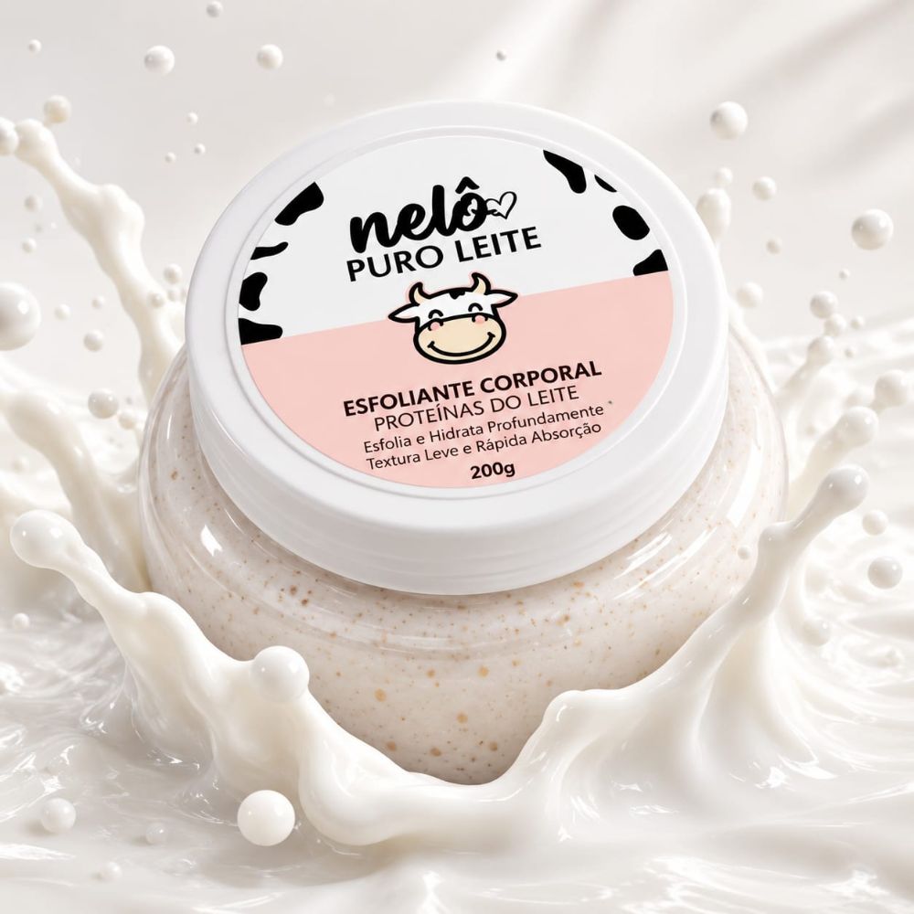 Imagen de EXFOLIANTE CORPORAL NELO PURO LEITE 200G
