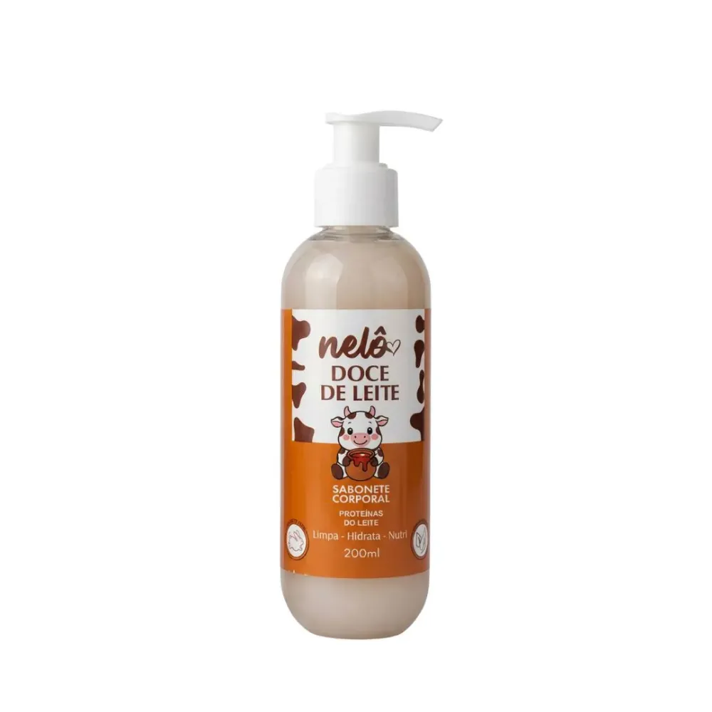 Imagen de JABON LIQ CORPORAL NELO DOCE DE LEITE 200ML