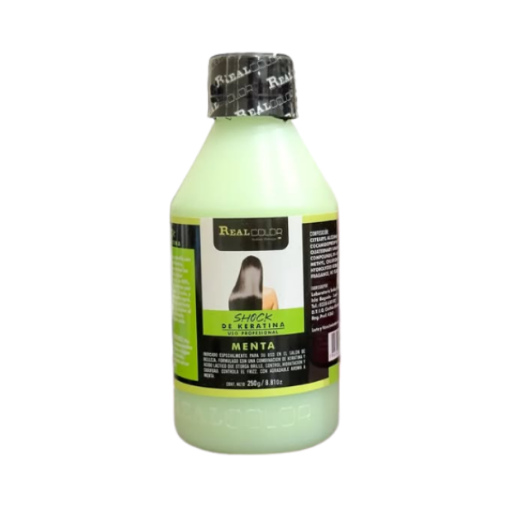 Imagen de REAL COLOR SHOCK DE KERATINA MENTA 250GR
