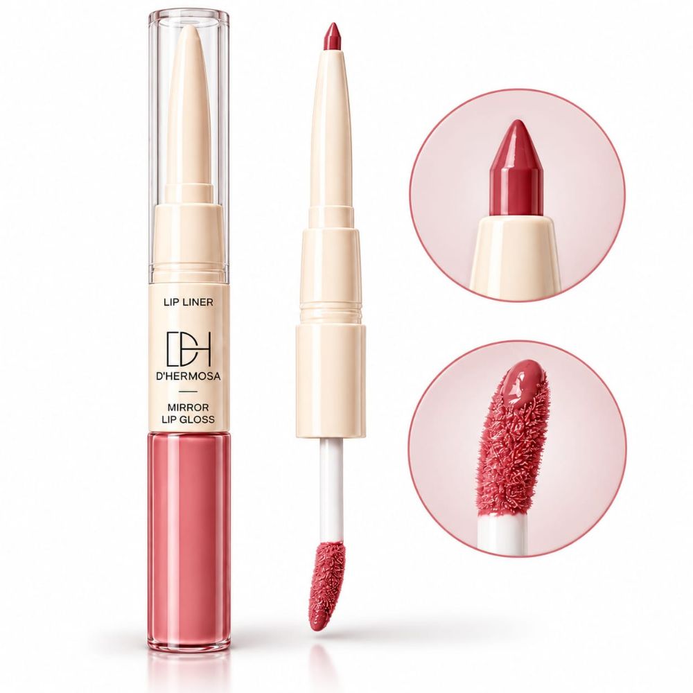 Imagen de GLOSS C/LAPIZ DE BOCA DHERMOSA HX113