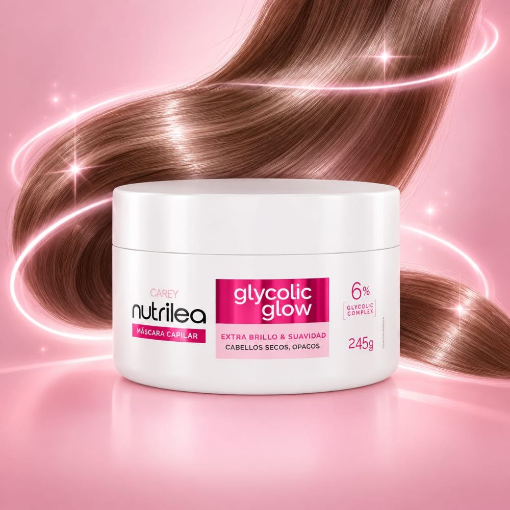 Imagen de NUTRILEA CY MASCARA CAPILAR GLYCOLIC GLOW 245G