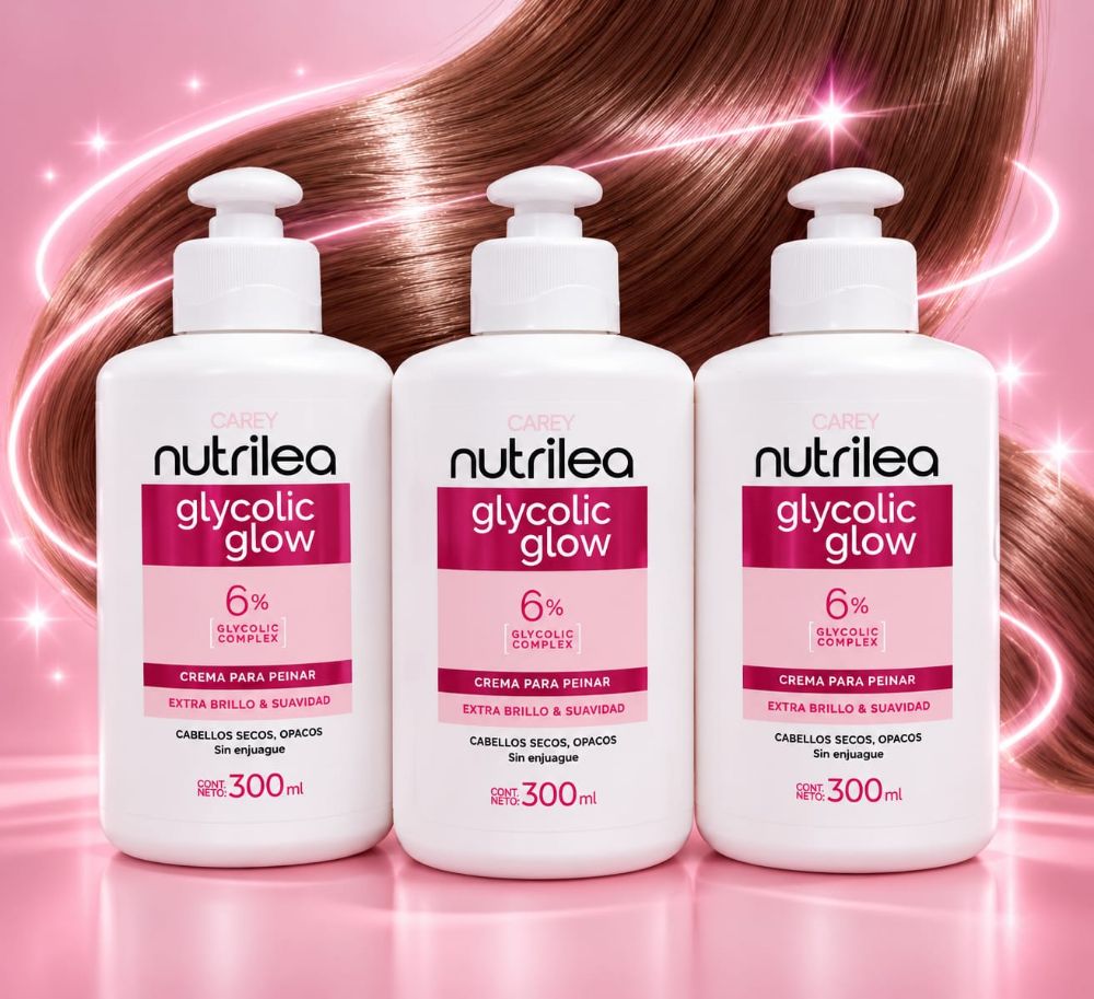 Imagen de NUTRILEA CY CREMA P/PEINAR GLYCOLIC GLOW 300ML